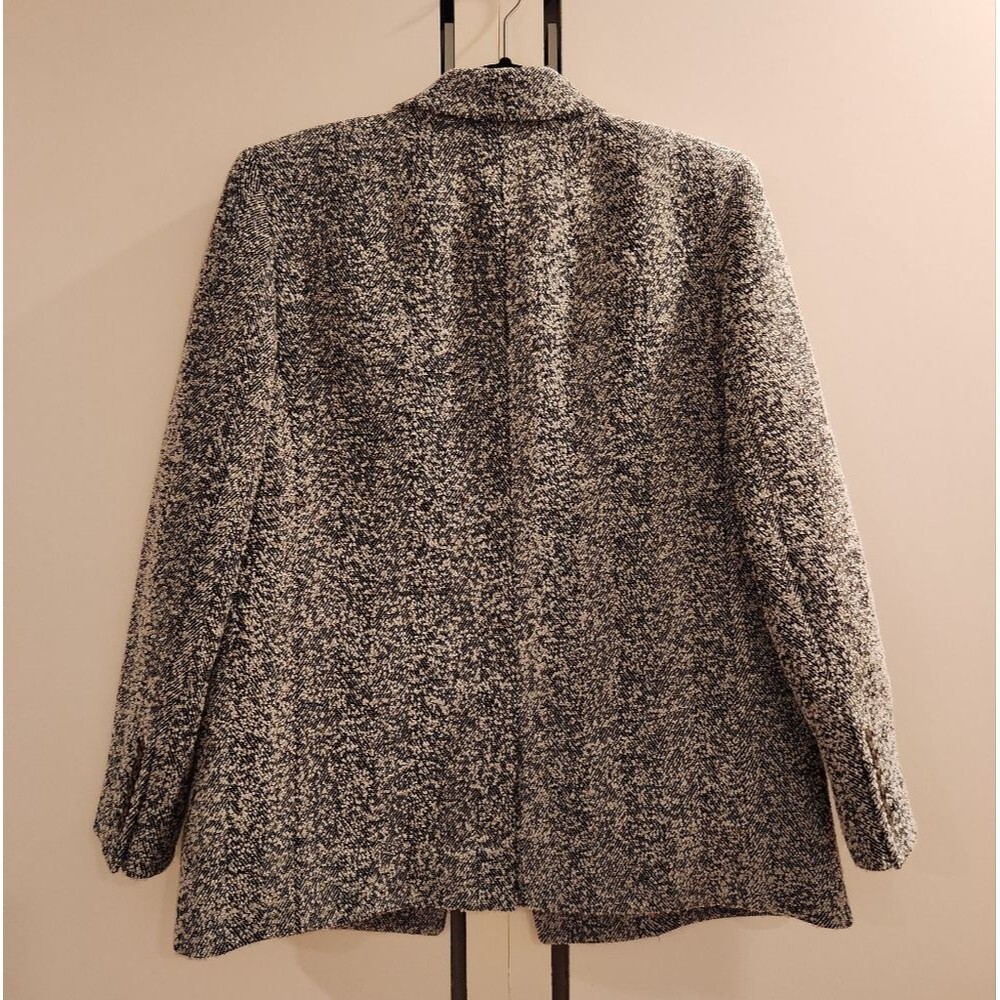 J.Crew Relaxed double-breasted blazer in Italian flecked herringbone size 4 - Picture 15 of 16